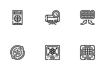 Air Conditioner Icon Pack