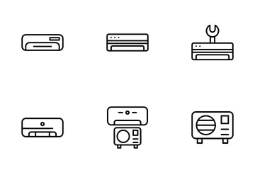 Air Conditioner Icon Pack