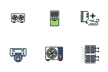 Air Conditioner Icon Pack