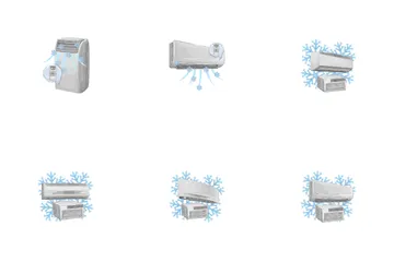 Air Conditioner Icon Pack