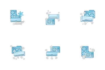 Air Conditioner Icon Pack