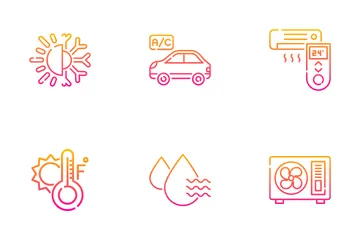 Air Conditioning Icon Pack