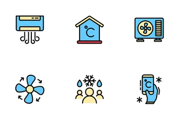 Air Conditioning Icon Pack