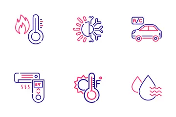 Air Conditioning Icon Pack