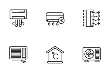 Air Conditioning Icon Pack