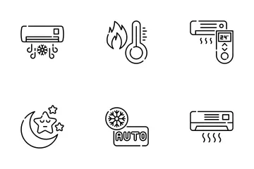 Air Conditioning Icon Pack