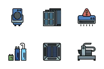 Air Conditioning Icon Pack