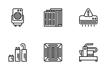 Air Conditioning Icon Pack