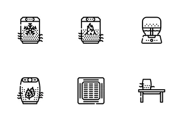 Air Filter Accessory Icon Pack