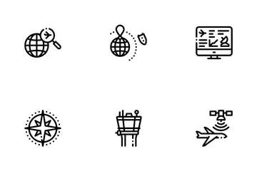 Air Navigation Tool Icon Pack