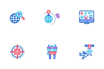 Air Navigation Tool Icon Pack