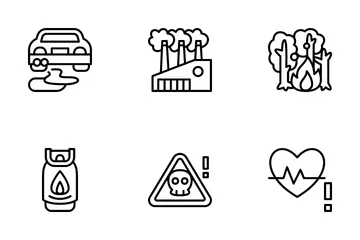 Air Pollution 2 Icon Pack