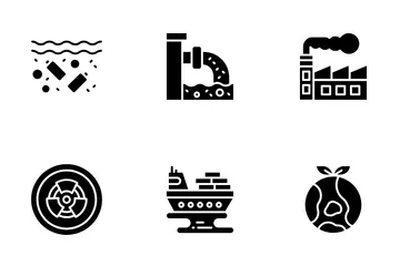 Air Pollution Icon Pack