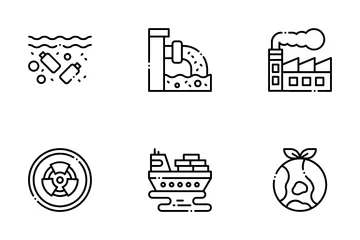 Air Pollution Icon Pack