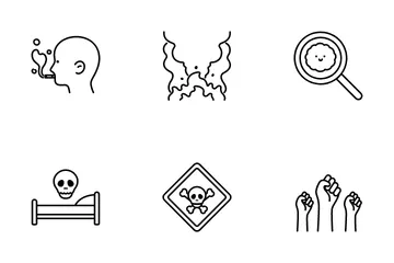 Air Pollution Icon Pack