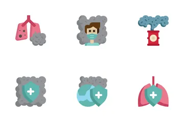 Air Pollution Icon Pack