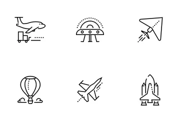 Air Transport Icon Pack