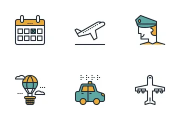 Air Transport Icon Pack