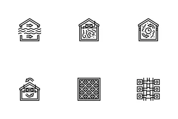 Air Ventilation Cold Fan Icon Pack