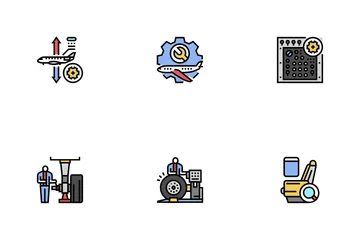 Aircraft Mechanic Icon Pack