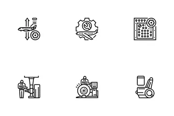 Aircraft Mechanic Icon Pack