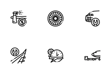 Aircraft Repair Tool Icon Pack