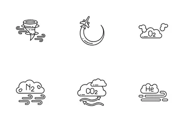 Aire Paquete de Iconos