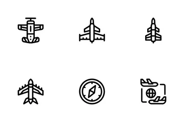 Airplane Icon Pack