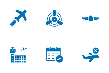 Airplane Icon Pack