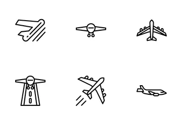 Airplane Icon Pack