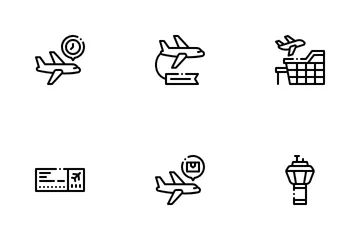 Airplane Icon Pack