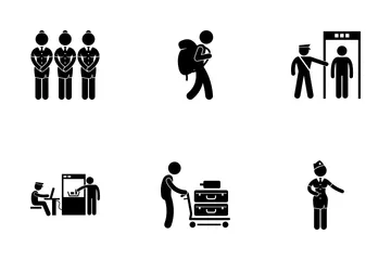 Airport Services Icon Pack