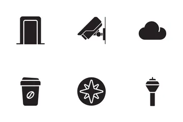 Airport Symbols Icon Pack
