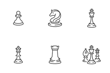 Ajedrez Paquete de Iconos