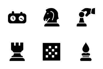 Ajedrez Paquete de Iconos