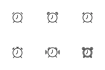 Alarm Clock Icon Pack