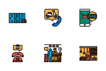Albergue Paquete de Iconos