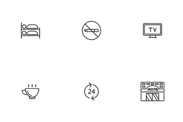 Albergue Paquete de Iconos