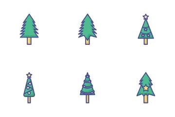 Alberi di Natale Icon Pack