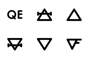 Alchemistisches Symbol Symbolpack