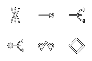Alchemistisches Symbol Symbolpack