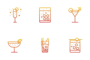 Alcohol And Drink Icon Pack