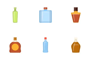 Alcohol Bottles Icon Pack