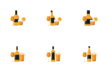 Alcohol Drink Icon Pack