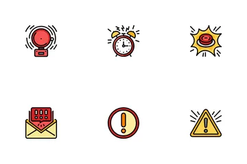 Alert Attention Signal Caution Icon Pack