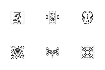 Alert Attention Signal Caution Icon Pack