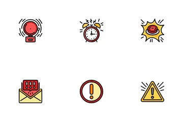 Alert Attention Signal Caution Icon Pack