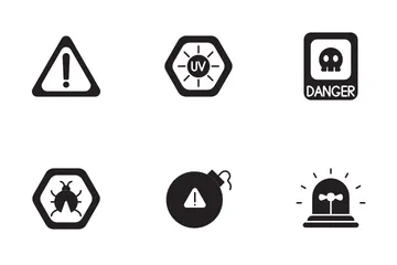 Alerte et avertissement Icon Pack