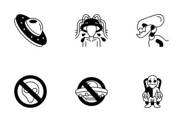 Aliens Ufo Icon Pack