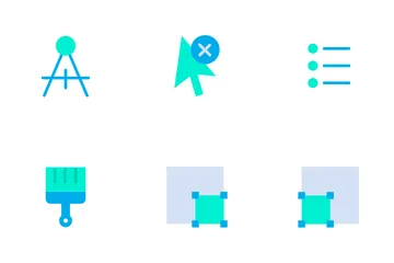 Alignement et outils - Plat Pack d'Icônes